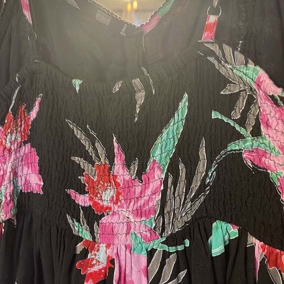 BILLABONG Tropical Floral Mini Dress ~ Small - Picture 5 of 5